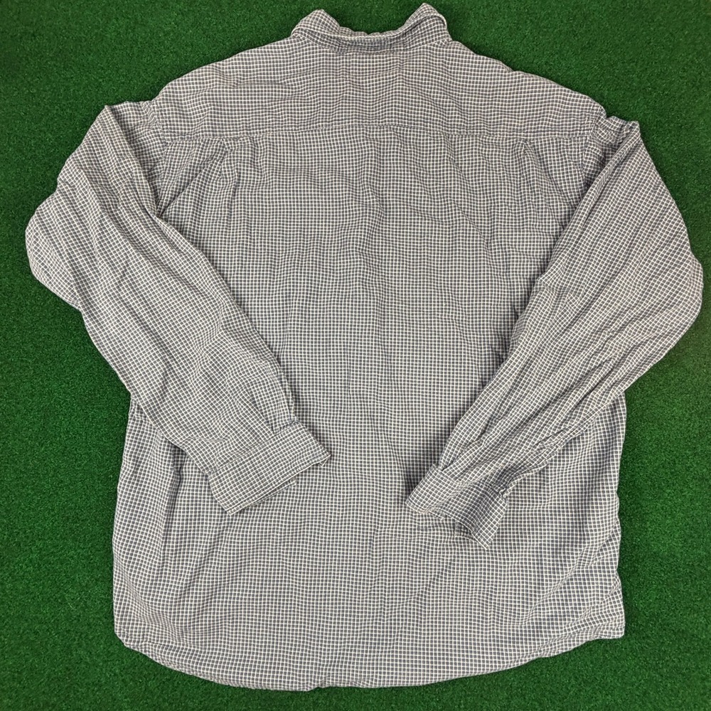 Columbia Sportswear Button Down Long Sleeve Checkered Shirt Mens XL Cotton - Picture 2 of 10